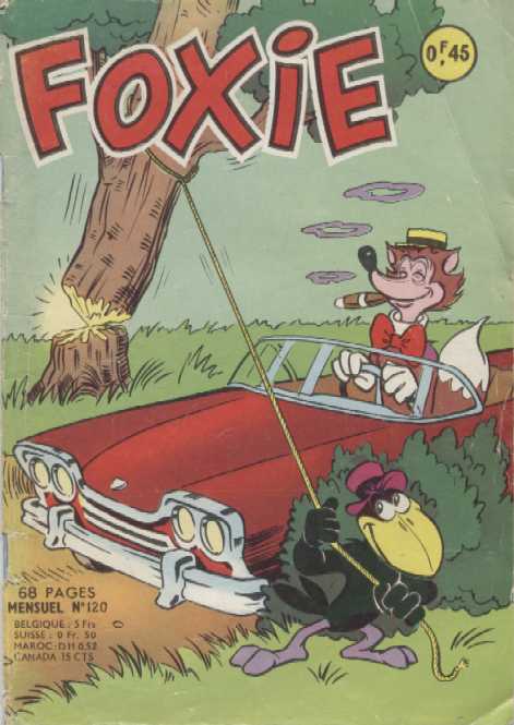 Scan de la Couverture Foxie n 120